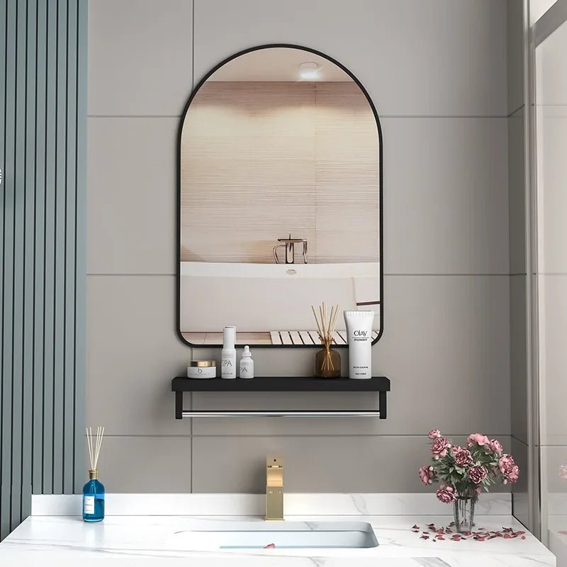 Miroir de salle de bain encadré antidéflagrant - Miroirlume