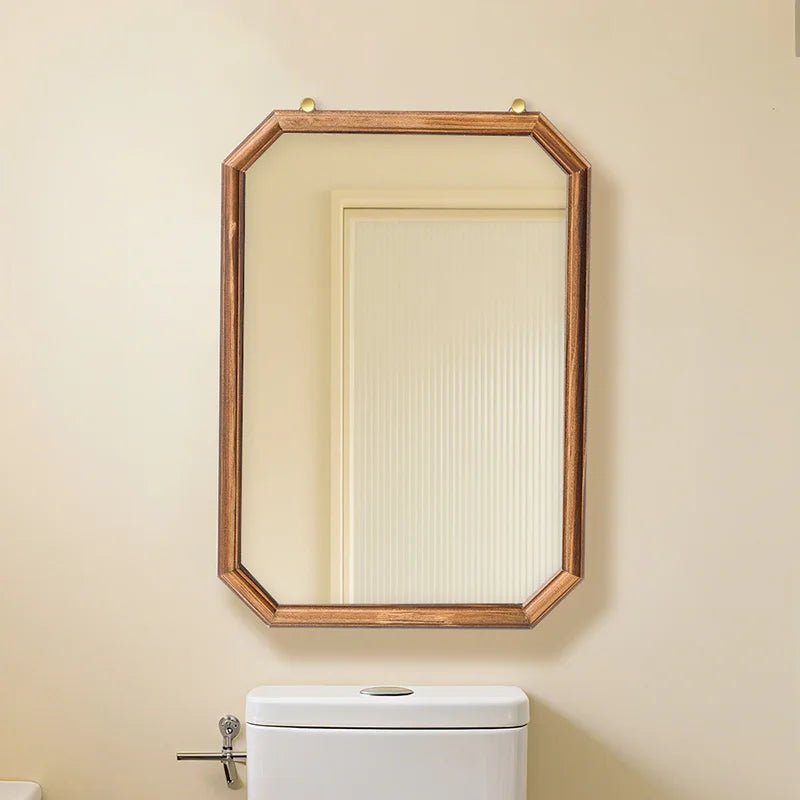 Miroir mural maquillage design vintage chambre - Miroirlume