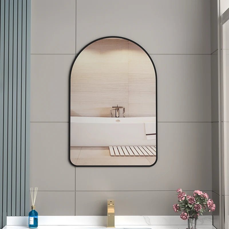Miroir de salle de bain encadré antidéflagrant - Miroirlume