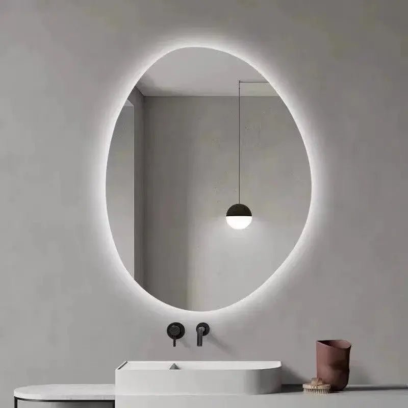 Miroir LED de salle de bain antibuée à 3 couleurs - Miroirlume