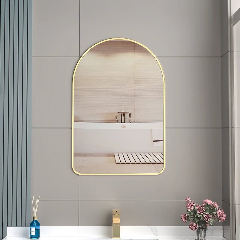 Miroir de salle de bain encadré antidéflagrant - Miroirlume