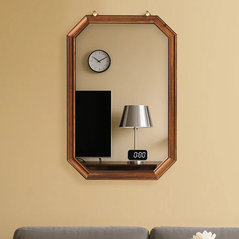 Miroir mural maquillage design vintage chambre - Miroirlume