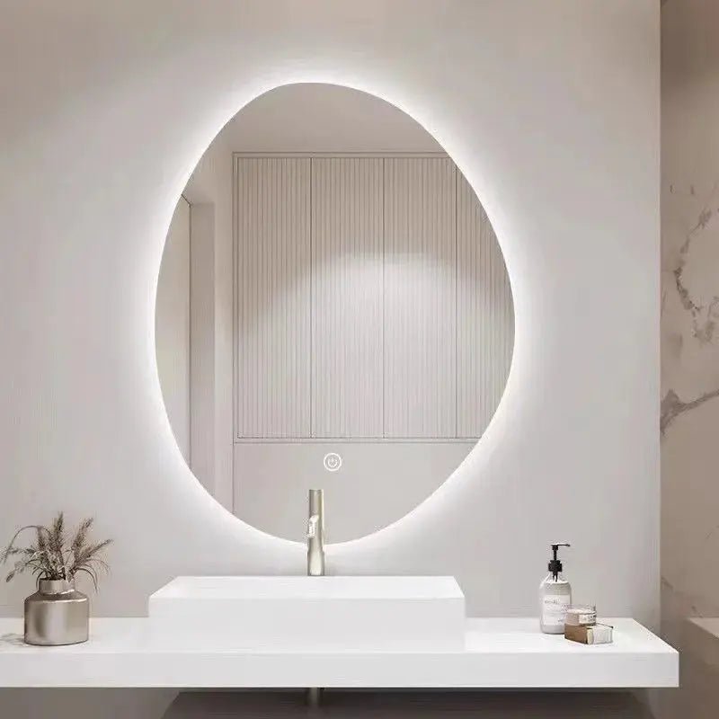 Miroir LED de salle de bain antibuée à 3 couleurs - Miroirlume