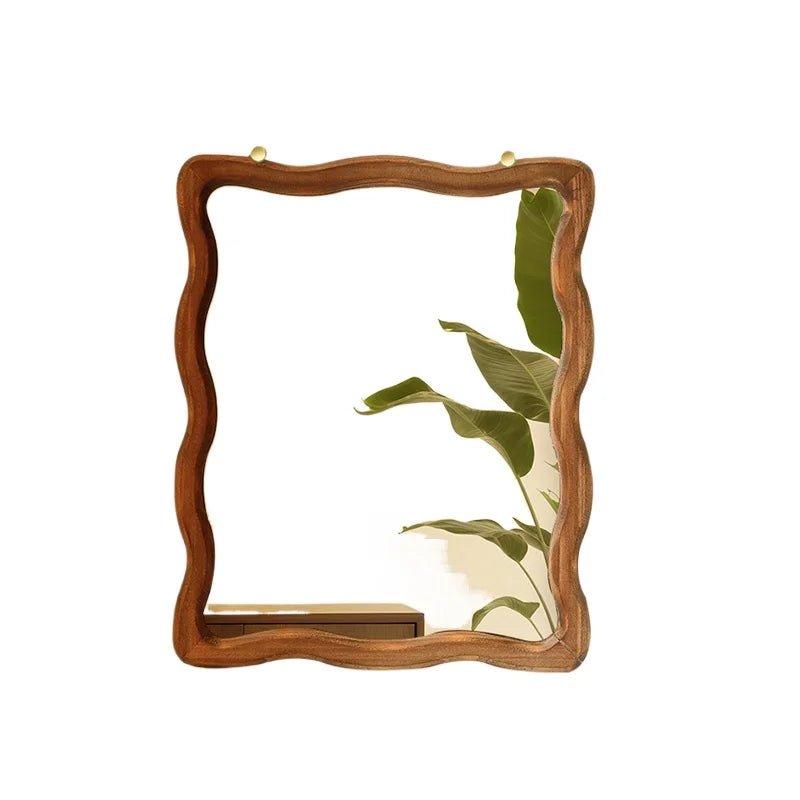 Miroir mural maquillage design vintage chambre - Miroirlume