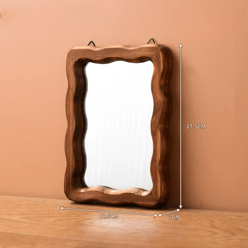 Miroir mural maquillage design vintage chambre - Miroirlume