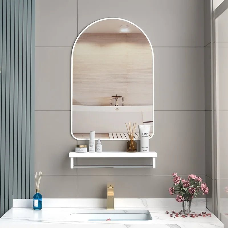 Miroir de salle de bain encadré antidéflagrant - Miroirlume
