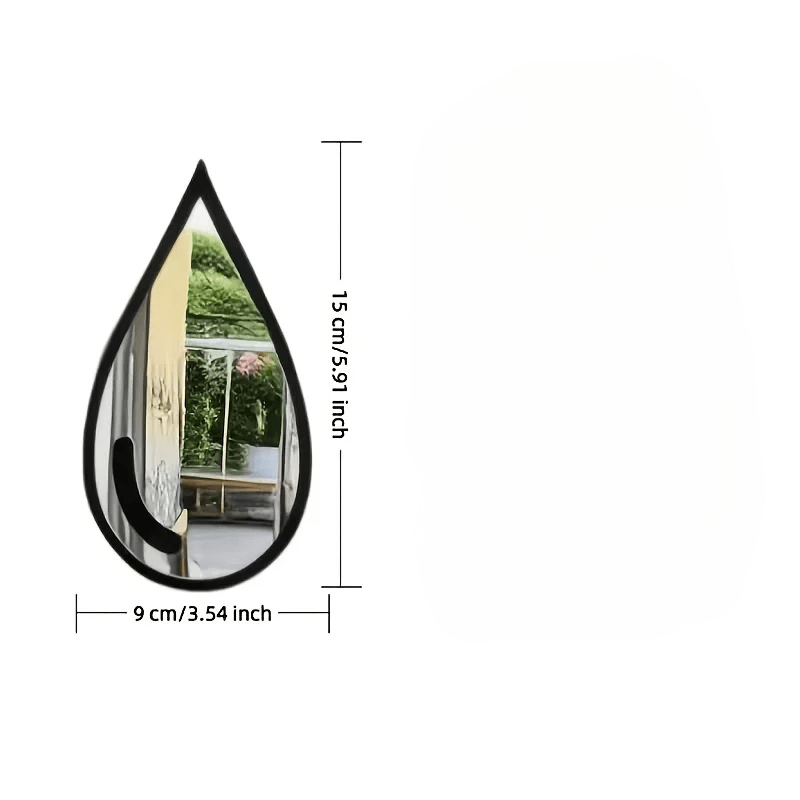Ensemble miroirs muraux Boho minimaliste noir - Miroirlume